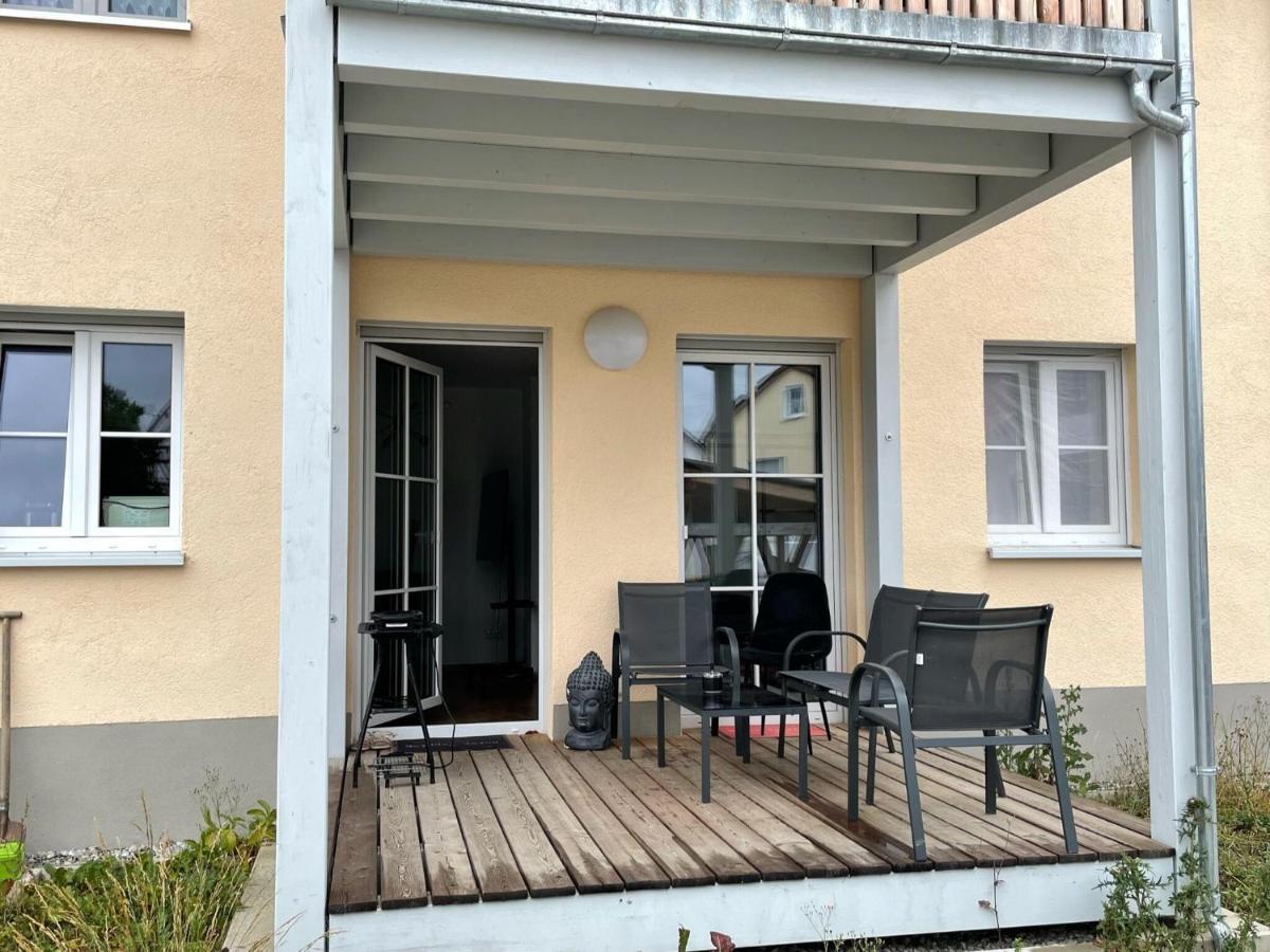 Apartment With Terrace In An Ideal Location Haunsheim Exteriör bild